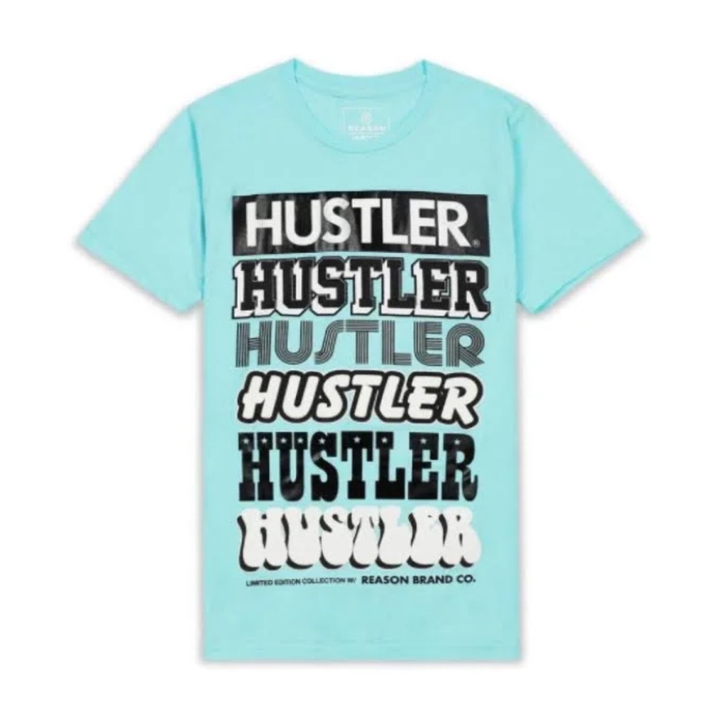 Aqua Hustler Tee - Size XL